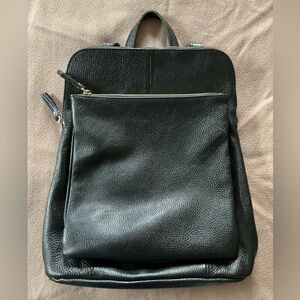 L.Credi Leather Backpack/Tote
